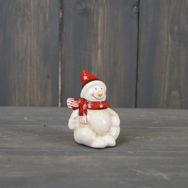 Ceramic Snowman - 6.2cm