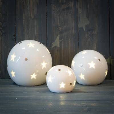 LED Star-globe - 7cm, 9cm