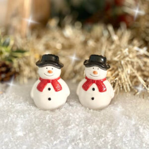 Snowman Salt & Pepper Shakers