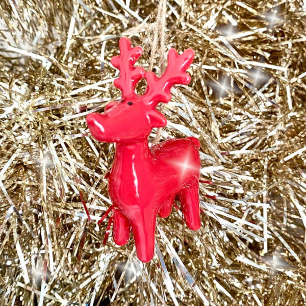 red reindeer