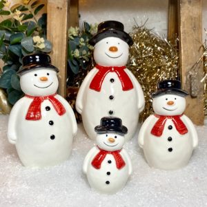 ceramic snowmen