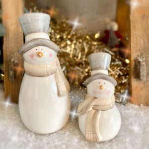 ceramic snowman